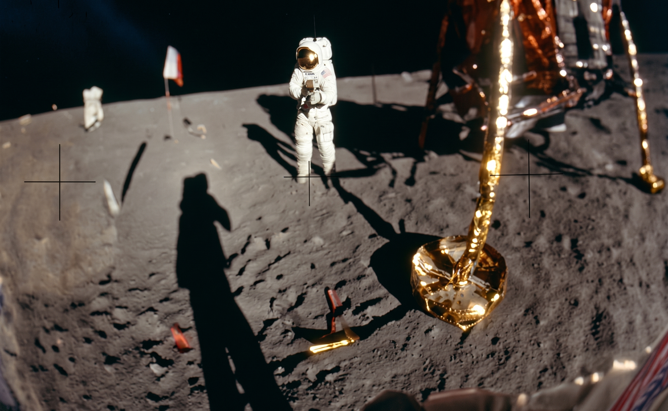 The First Man on the Moon Is Missing From the Moon Photos