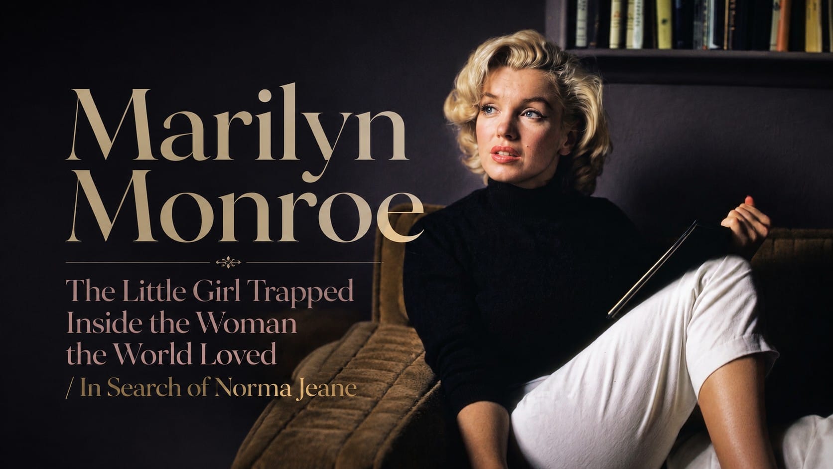 Marilyn Monroe — The Little Girl Trapped Inside the Woman the World Loved / In Search of Norma Jeane
